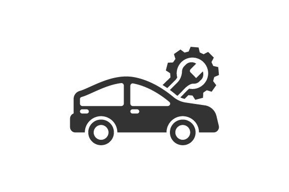 Auto Service Icon: Graphics and Icons for Branding