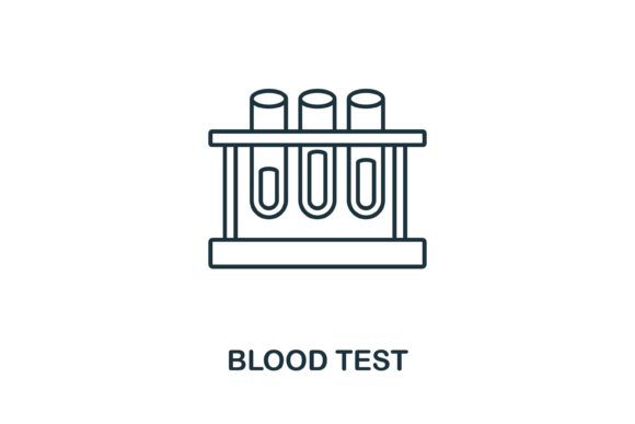 Blood Test Icon Graphics and Icons