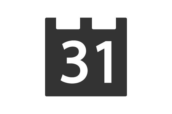 Calendar, Date Icon Graphics and Icons