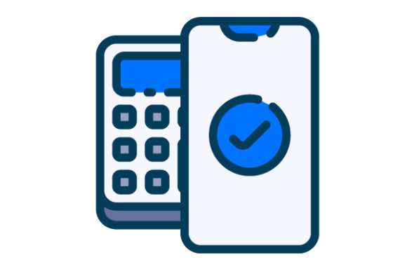 Cashless Filled Line Icon