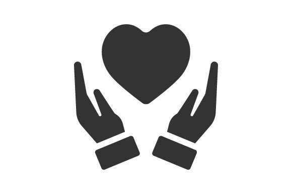 Charity Care Icon: Graphics and Icons for Real Projects