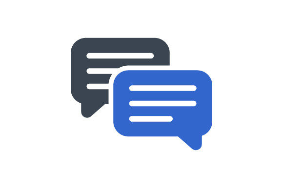 Chat, Communication Icon Graphics and Icons