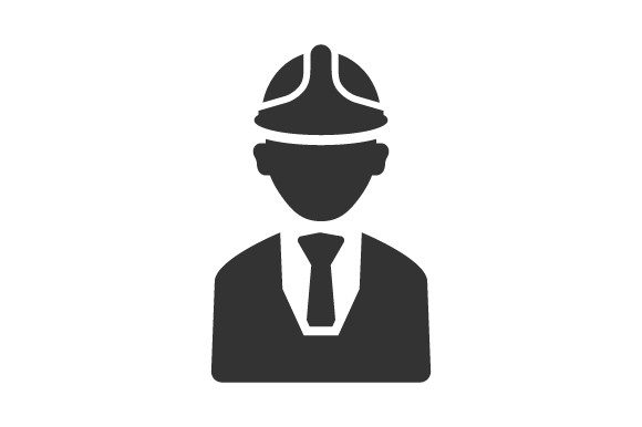 Civil Engineer Icon: Graphics and Icons for Local Business