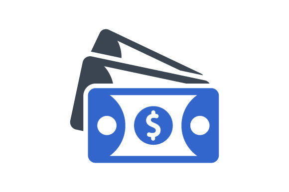 Dollar Cash Icon: Graphics & Icons for Digital Sellers