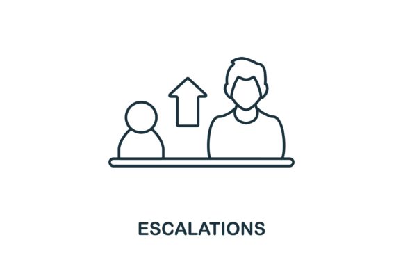 Escalations Icon: Graphics and Icons for Real Projects