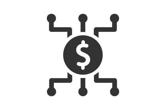 Financial Budget Icon Graphics and Icons