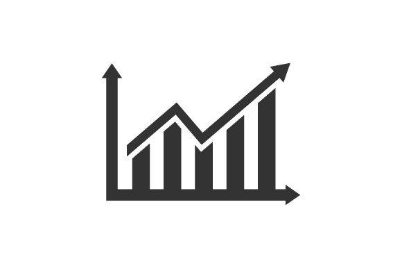 Growth Graph Icon for Digital Sellers