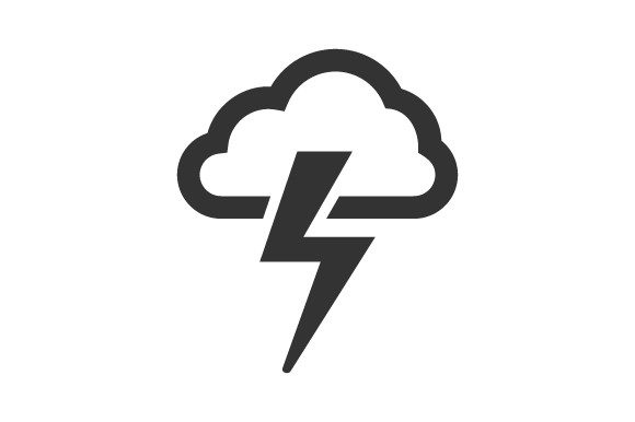 Lightning, Storm Icon