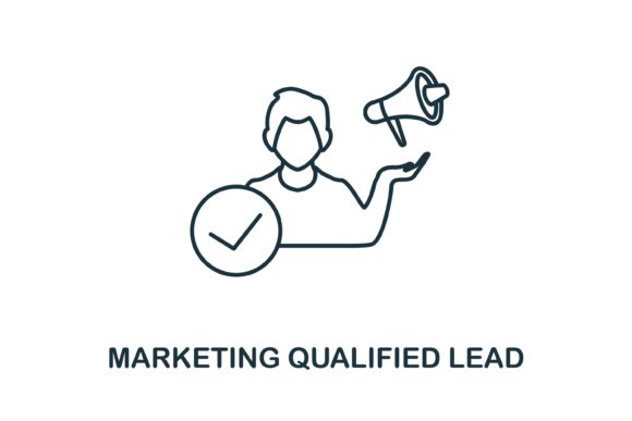 Marketing Qualified Lead Icon: Graphics and Icons for Real Projects