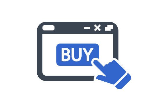 Online Buy Icon: Graphics and Icons for Crafting