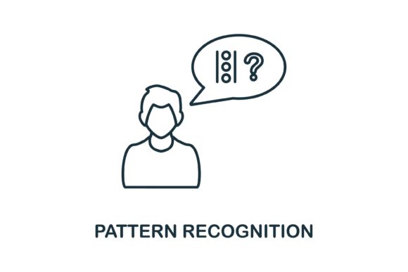 Pattern Recognition Icon Graphics and Icons