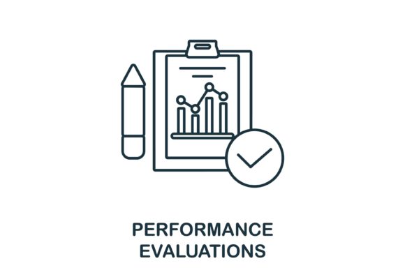 Performance Evaluations Icon Graphics and Icons