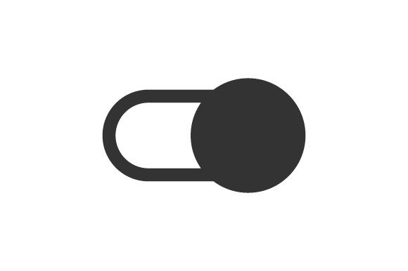 Switch Control Icon: Graphics and Icons for Designers