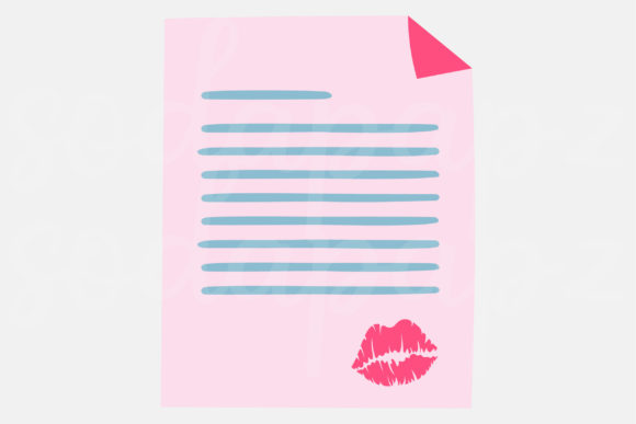 Valentines - Love Letter 6 Graphics & Icons