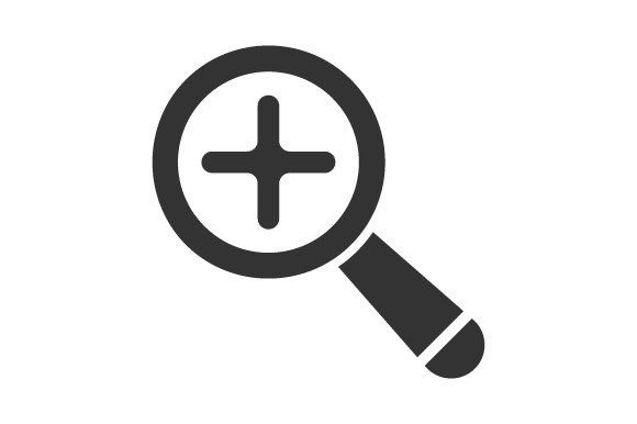 Zoom in Icon: Graphics and Icons for Digital Sellers